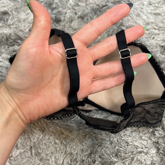 Black Very Sexy Push-Up Lace Bra - Picture 6 of 7